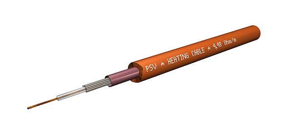 PSV heating cable