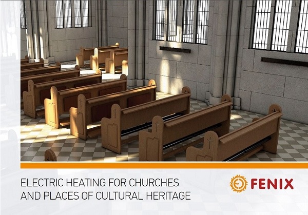 Electric heating for churches and places of cultural heritage