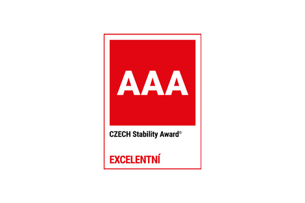 Prestižní ocenění od společnosti BISNODE – AAA Prestižní ocenění od společnosti BISNODE – AAA