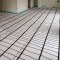 Underfloor heating is provided by Ecofloor heating cables.