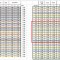 55 variants of combinations of thermal transmittance values for walls, floor, roof, opening infills - windows