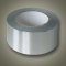 Self-adhesive aluminium tape for fixation of the heating cable to pipes
