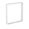 White body frame for the TFT2 thermostat