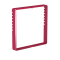 Red body frame for the TFT2 thermostat
