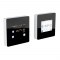 The TFT Wifi thermostat is also available in black color