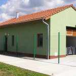 Waste water booster pumping station in Petrov, near Strážnice