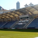 The stadium of the Kasimpasa club in Istanbul (Turkey)