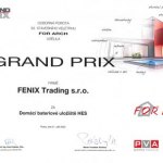 Prestižní ocenění Grand Prix udělené stanici HES na veletrhu FOR ARCH 2022